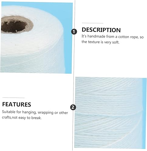 Miniatura 3 de Cabilock 1 rollo de cocina de algodón panaderos cordel de cocina cordel de cocina para atar carne hacer salchicha cerdo codo tocino Zongzi