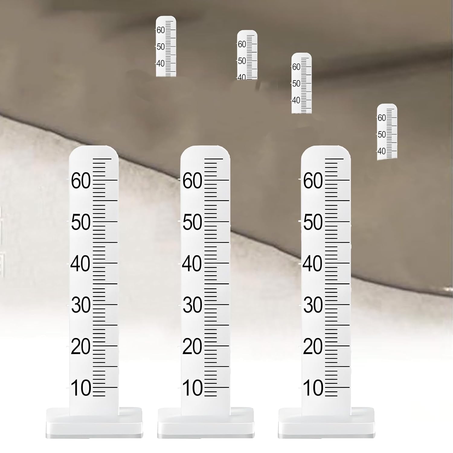 Self Leveling Pins - Level Stick Pegs,for self Leveling concret and Floor ，2.36in/60mm (100 Pcs)
