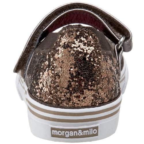 Morgan & Milo Sparkle MJ Mary Jane (Toddler/Little Kid),Bronze,Toddler 7.5 M US3