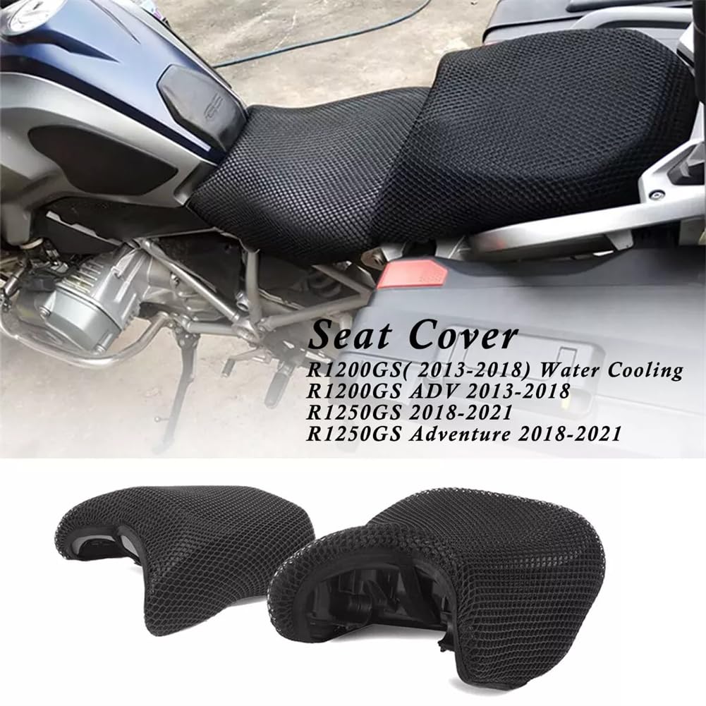 Osłona na siedzenie z siatki do BMW R1200GS 1250GS LC ADV Adventure Fabric pokrowiec na siodełko akcesoria (R1200GS 2004-2012)