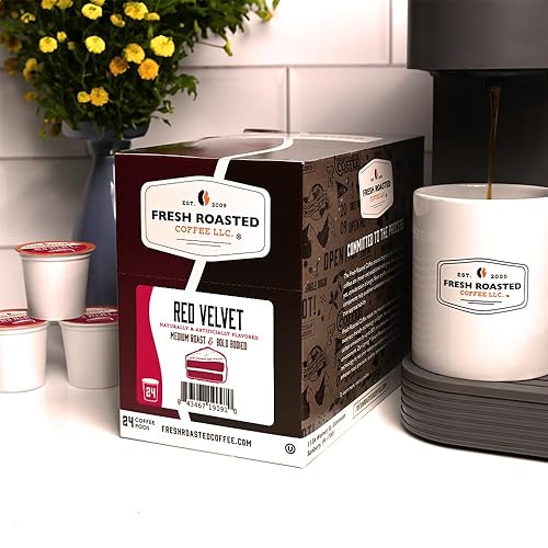 Miniatura 552 de Fresh Roasted Coffee, Peaberry de Tanzania, tostado ligero, Kosher, compatible con K-Cup, 24 cápsulas