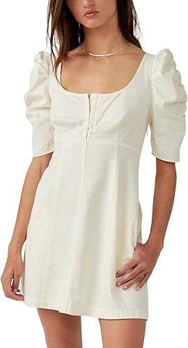 Free People Minivestido denim Cheyenne