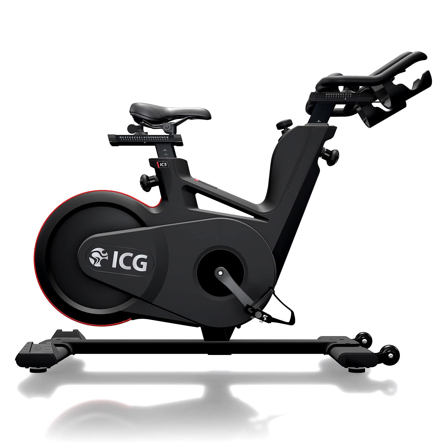 Life Fitness ICG Group Exercise Bike IC5 Base and Console (IC-IC5B1) Matte Slate