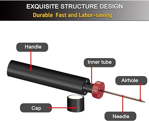 Miniatura 4 de Abridor de vino de viaje, bomba de presión de aire de bolsillo portátil, abridor de botellas de vino, diseño ensamblable, sacacorchos 7S, apertura