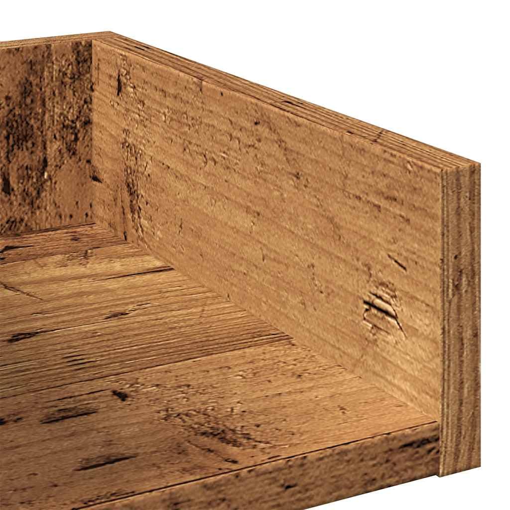 Generisch Bücherregal Altholz-Optik 48x25,5x140 cm Holzwerkstoff,Möbel,Regalsysteme,Bücherregale Bücherschränke-856694