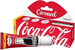 Hidratante Labial Carmed Coca Cola Vermelho 10g