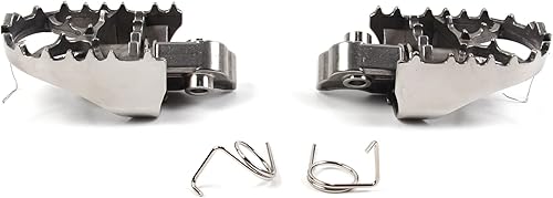 Arashi Reposapiés delantero Pedal de conductor para BMW R1200GS 05-12 GSA / F650GS 2000-2007 para DAKAR / F650GS TWIN 2008-2012 / F700GS 12-17 /