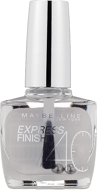 Maybelline New York Lakier do paznokci, szybkoschnący, Express Finish, nr 01 przezroczysty, 10 ml