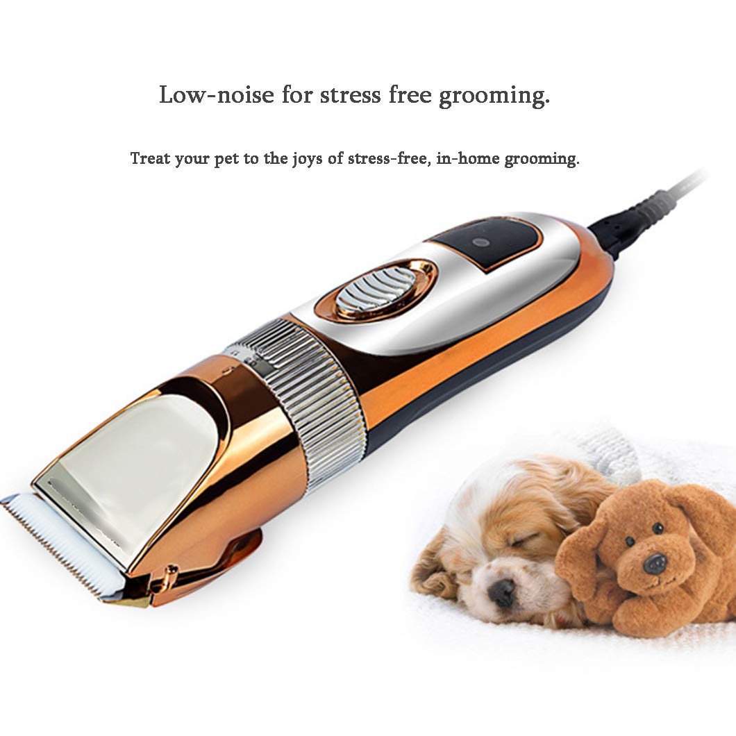 SYTH Cortapelos profesional para perros, corte de pelo de animales, corte de alta potencia con bajo nivel de ruido, máquinas para cortar el pelo para perros pequeños, medianos y grandes y gatos