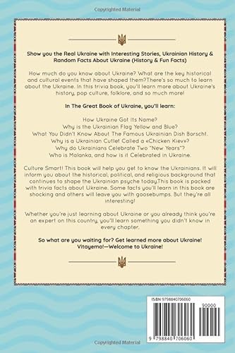 The Great Book of Ukraine: Interesting Stories, Ukrainian History & Random Facts About Ukraine (Hist