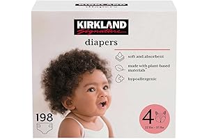 Kirkland Signature Diapers Size 4: Unmatched Comfort and Protection for Active Toddlers