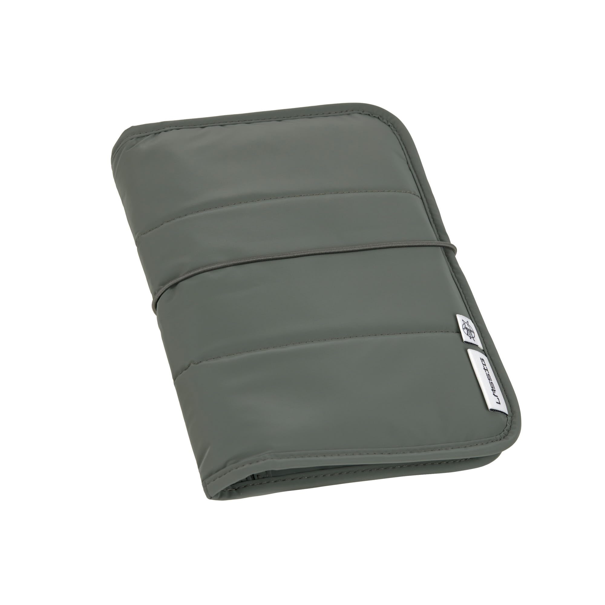 LÄSSIG Baby Diaper Bag with Changing Mat and Wet Wipes Compartment for On The Go/Changing Pouch Olive