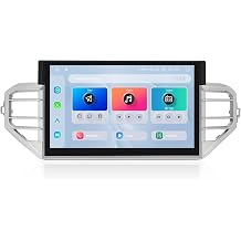 Dasaita 14 Head Unit for Toyota Tundra 2022 2023 2024 2025-8G+256GB GPS Navigation, Wireless CarPlay, Android Auto, Android 13 Plug & Play Off-Road Stereo, Voice Control, FM/AM Radio, Sliver