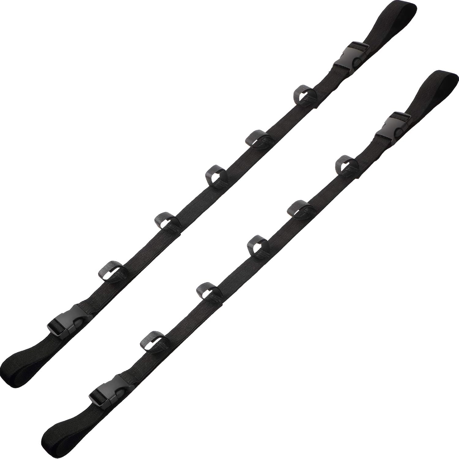 Skylety 2 Pieces Car Fishing Rod Racks Fishing Rod Carrier