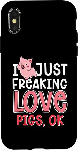 Miniatura 4 de iPhone 14 Just Freaking Love Mini Pigs  Miniature Pig Owner Case