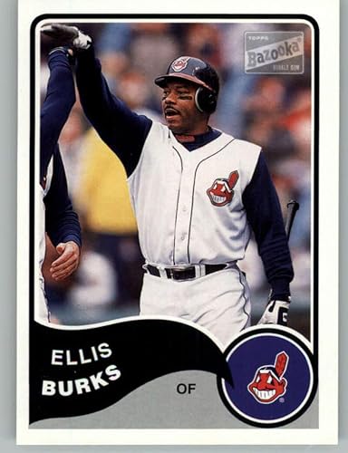 2003 Bazooka #128 Ellis Burks NM-MT Cleveland Indians Baseball MLB
