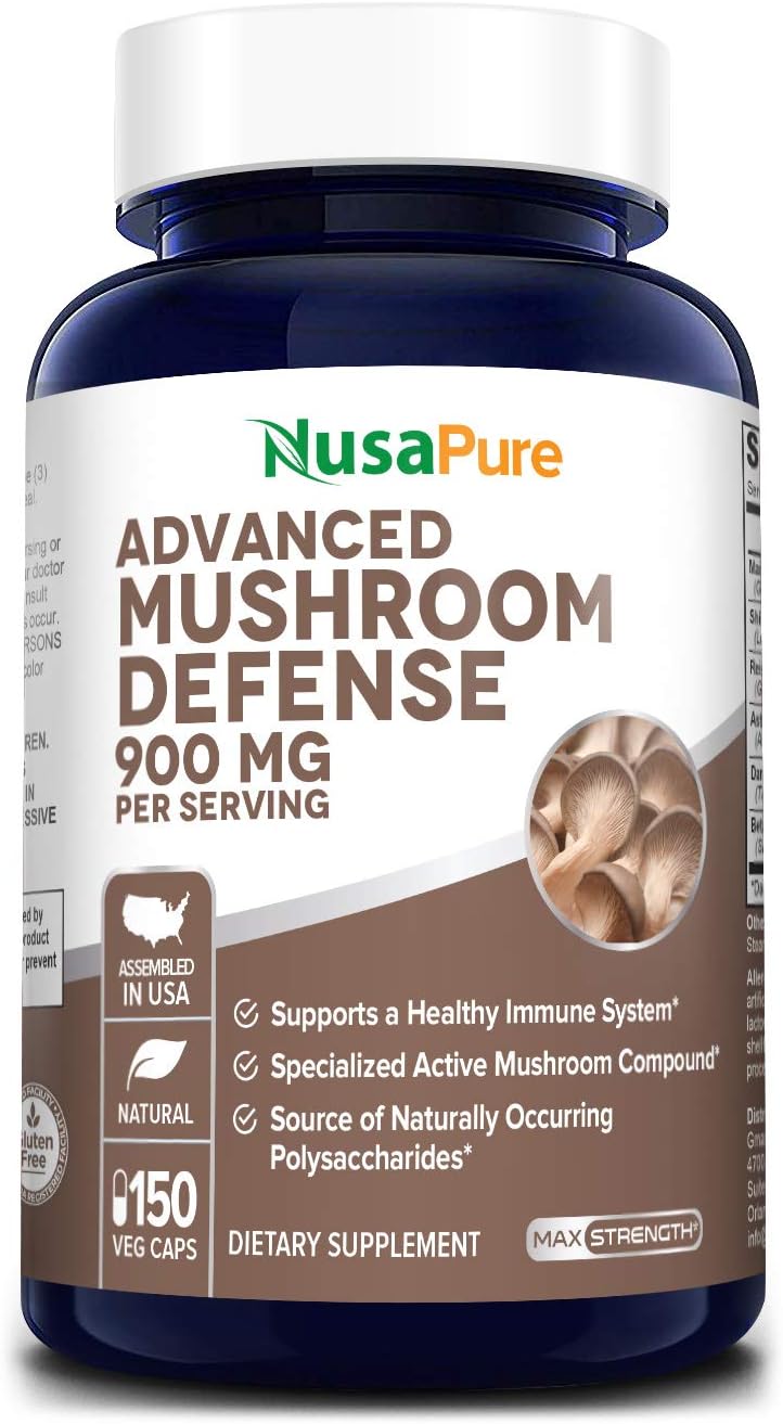 Advanced Mushroom Defense 900 mg 150 cápsulas vegetales (no