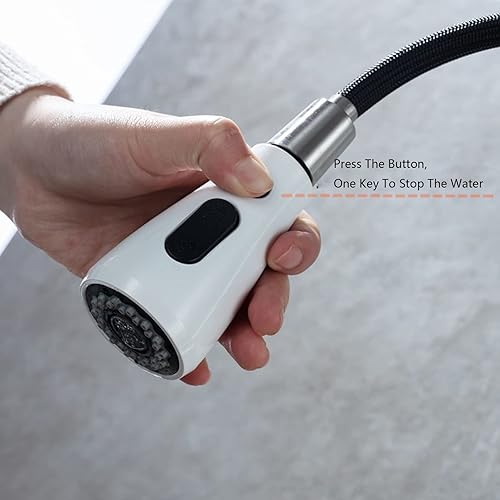 Miniatura 5 de Grifo de cocina, grifo de fregadero de acero inoxidable 304, grifo de cocina de una sola manija, grifo de fregadero de cocina, grifo de fregadero