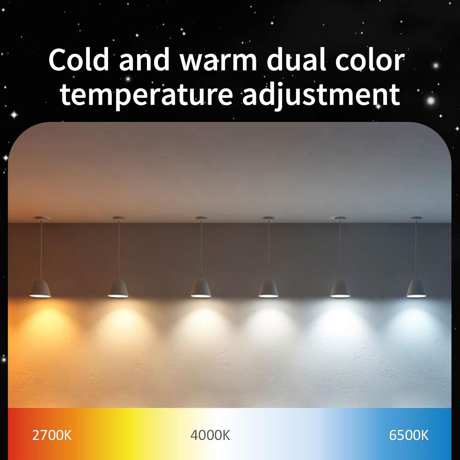 Portable Color Temperature Light Wand, Rechargeable 6 Modes 2700K-6000K Photography Light Wand for Decoration Designer Use
