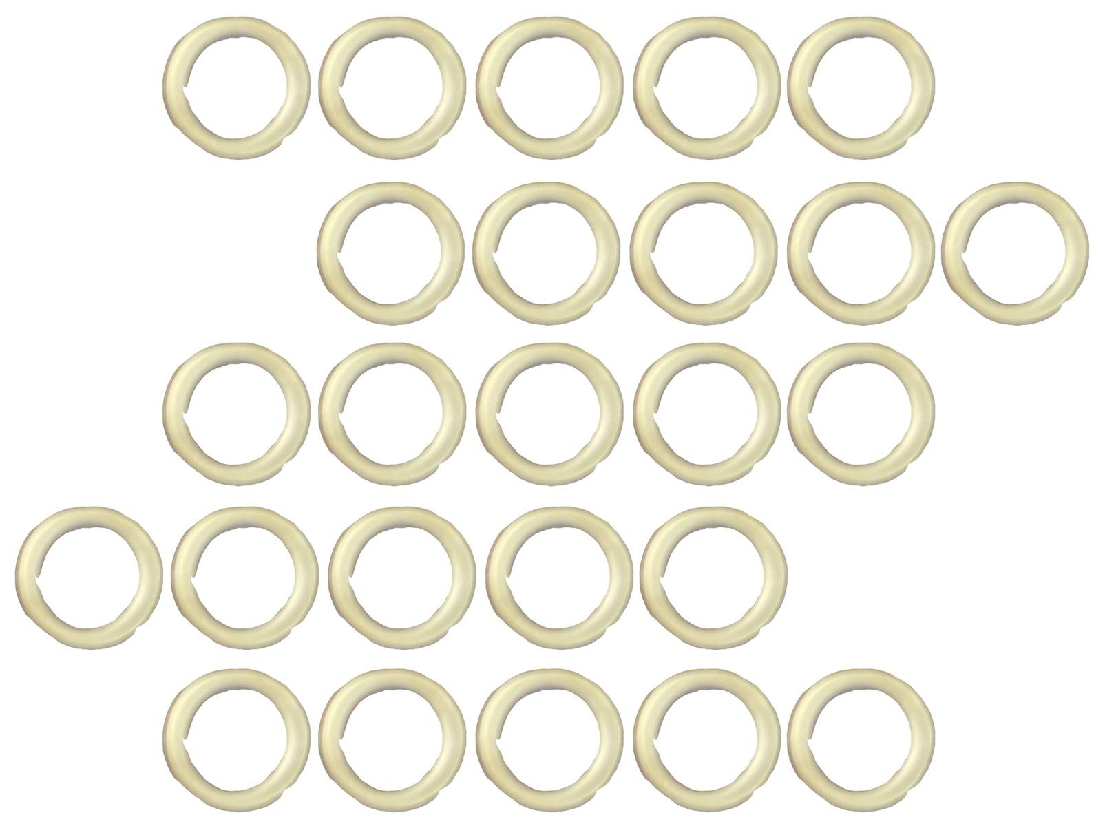 25 Bite Out Half Dollar Replacement Rubber Bands (Large)