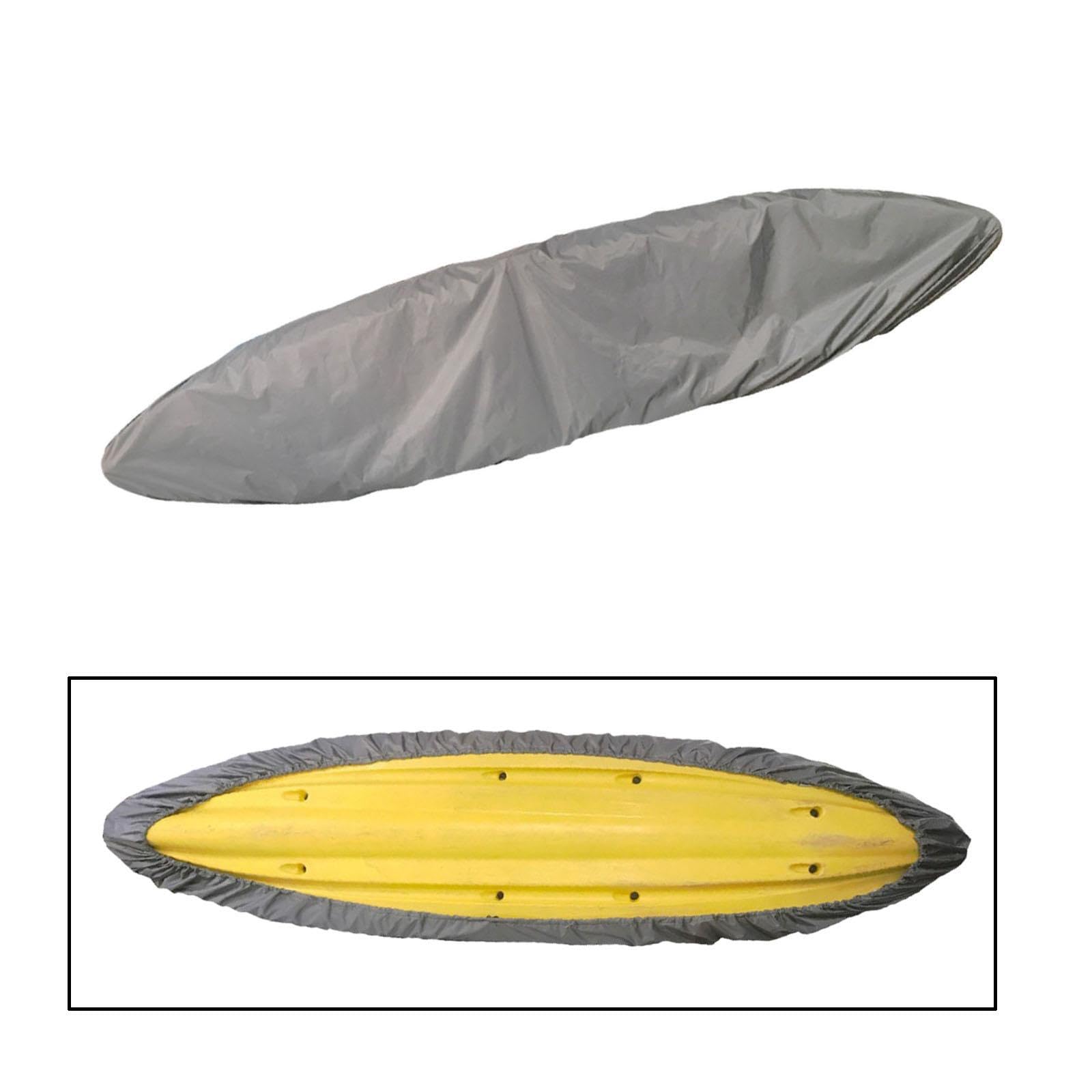 Protezioni solari durevoli, coperture per, Grigio, 650 cm | canoa, custodia per barche, copertura per paddle board, protezioni solari, calza protettiva, gonna antipolvere leggera per