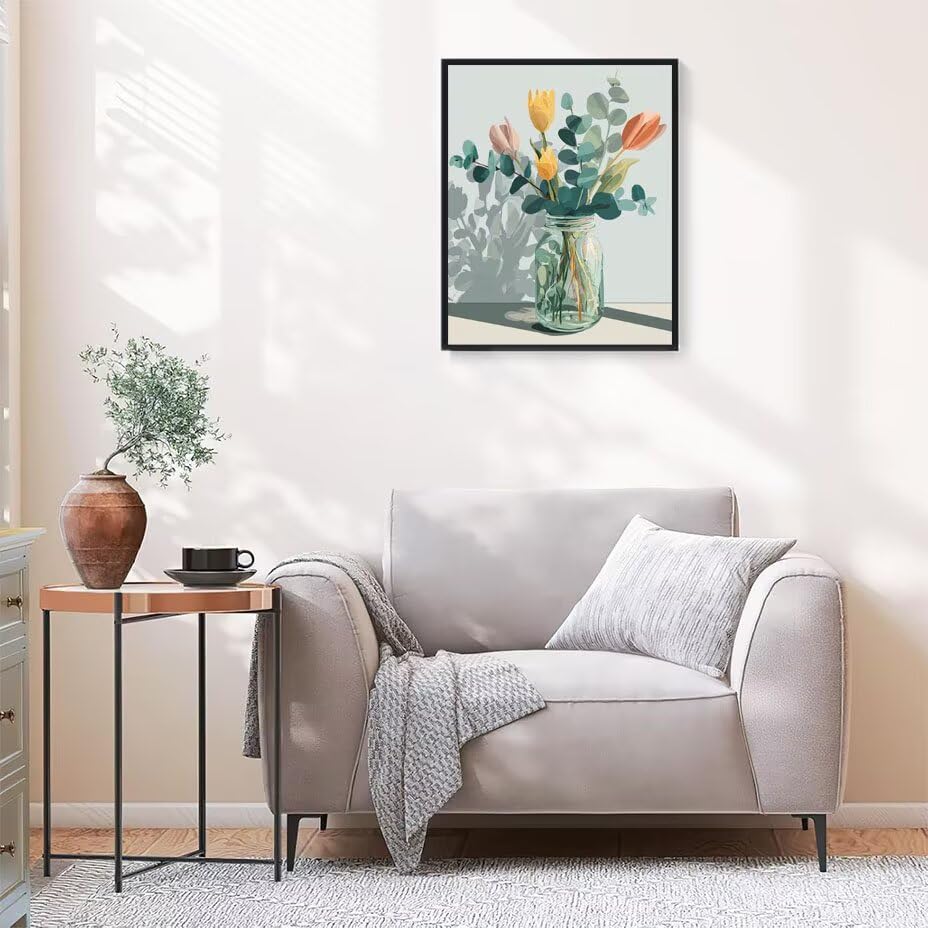Cuadros decoración dormitorios para pintar por números el regalo de mujer ideal 2