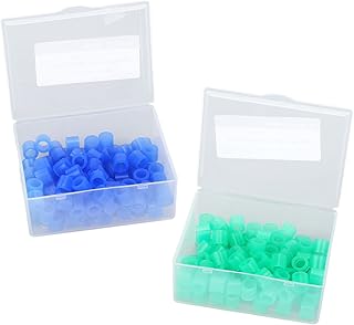 Dental Color Code Rings, 200pcs Dental Instrument Labels Rings, Easy Clean Dental Silicone Instrument Color Code Rings, Dental Color Code Rings for Dental Instruments