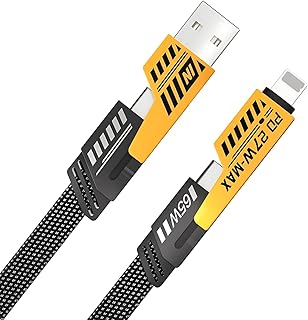 4-in-1 Convertible USB Fast Charging Cable 1M, 65W, Nylon Braided, USB-C Charger Cable, Multiple Device Charging for Smartphones, Tablets, and Laptops