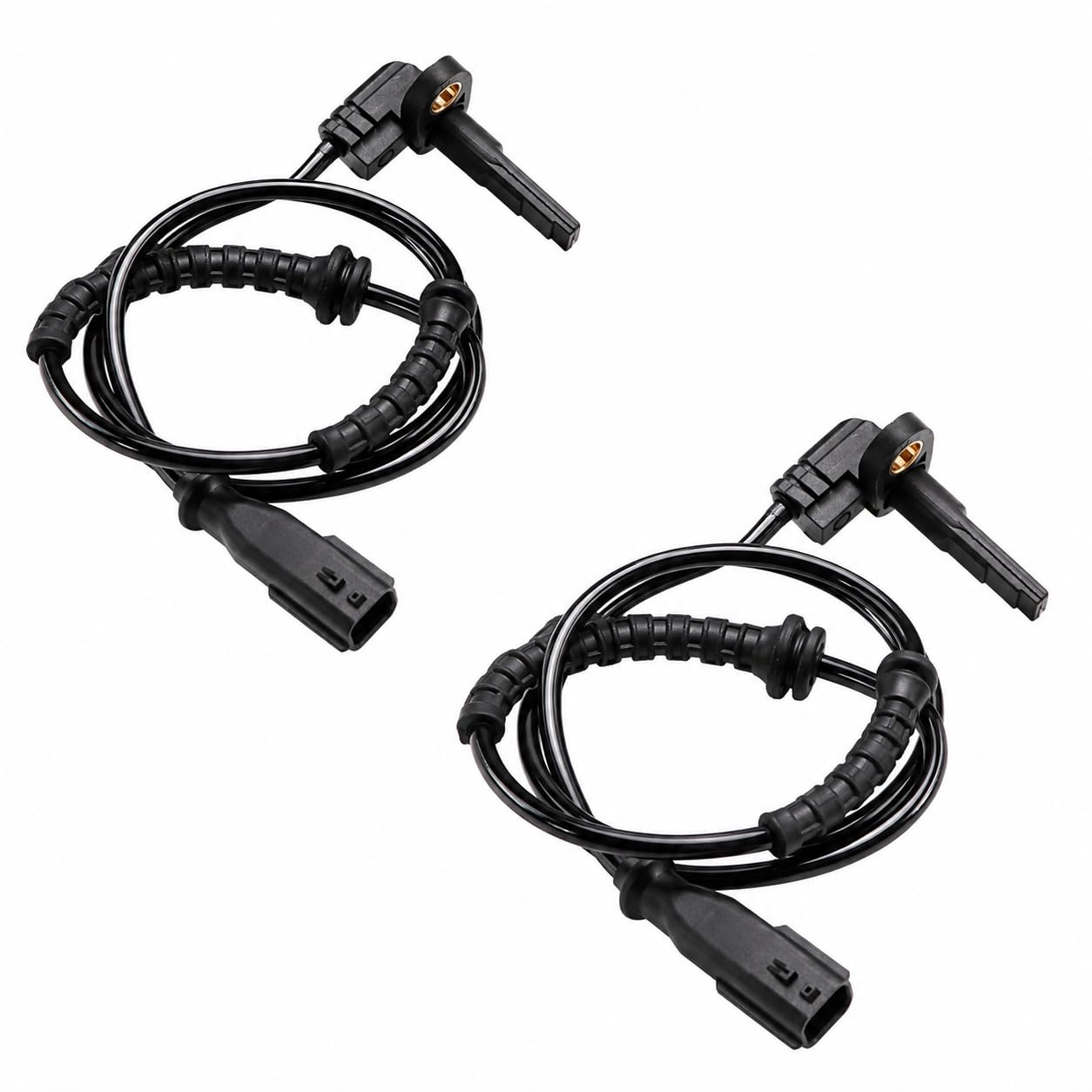 2x Capteurs ABS Avant Gauche Avant Droit 479109155R Compatible avec Renault Megane III Grand Scénic III Scénic III Fluence Compatible avec Dacia Duster Capteur de Vitesse de Roue 2 Broches