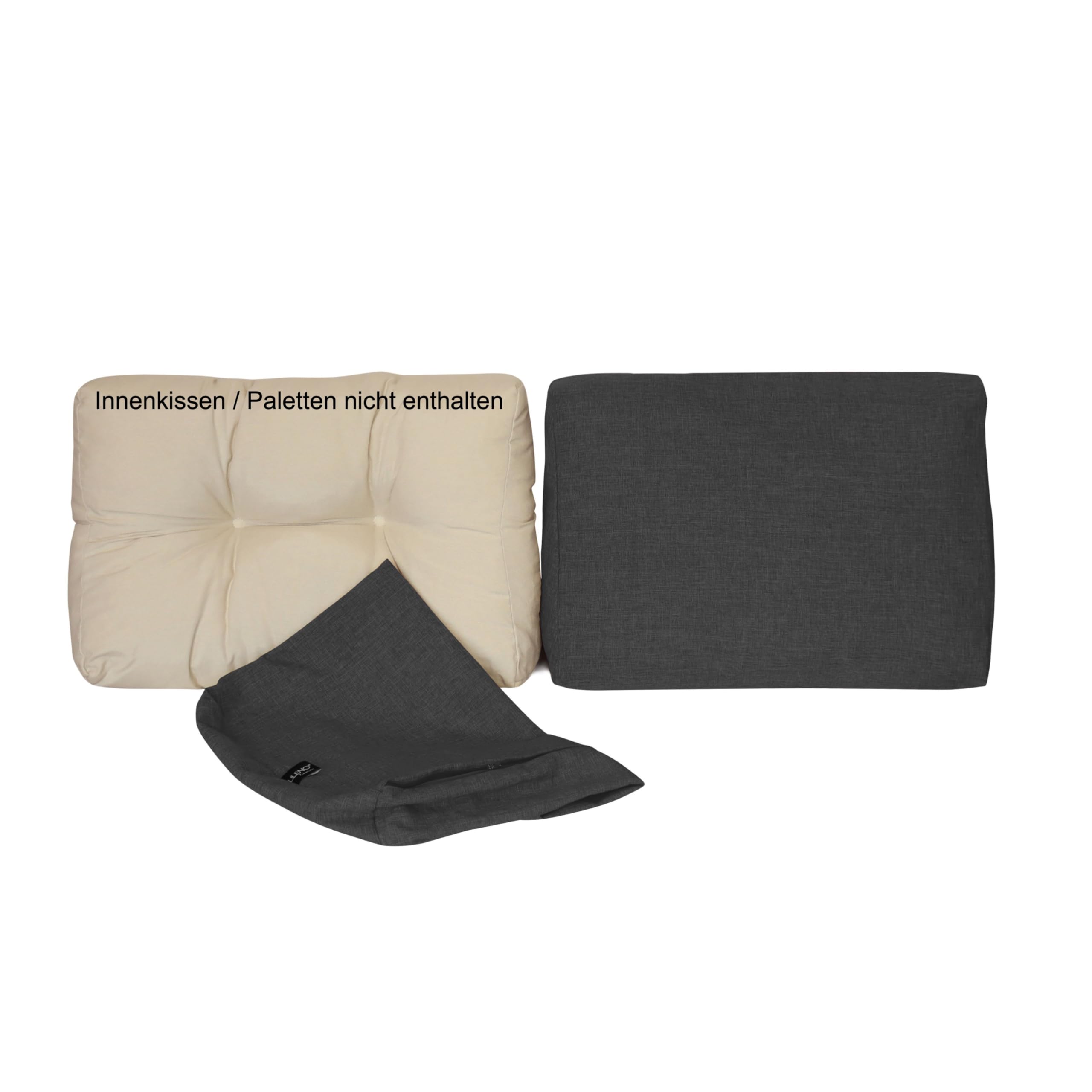 LILENO HOME Palettenkissen Bezug