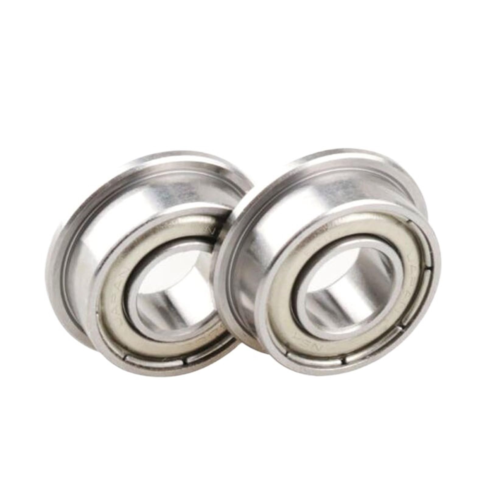 Rodamiento MF93ZZ de brida miniatura blindado de metal para pequeños motores 10 piezas