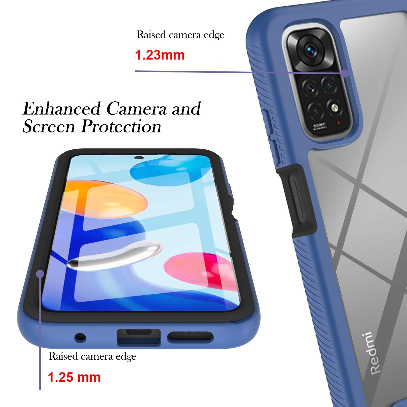 専用です。Xiaomi Redmi Note 11 ブルー ケース付き シャオミ Xiaomi Redmi Note 11 Twilight Blue トワイライト