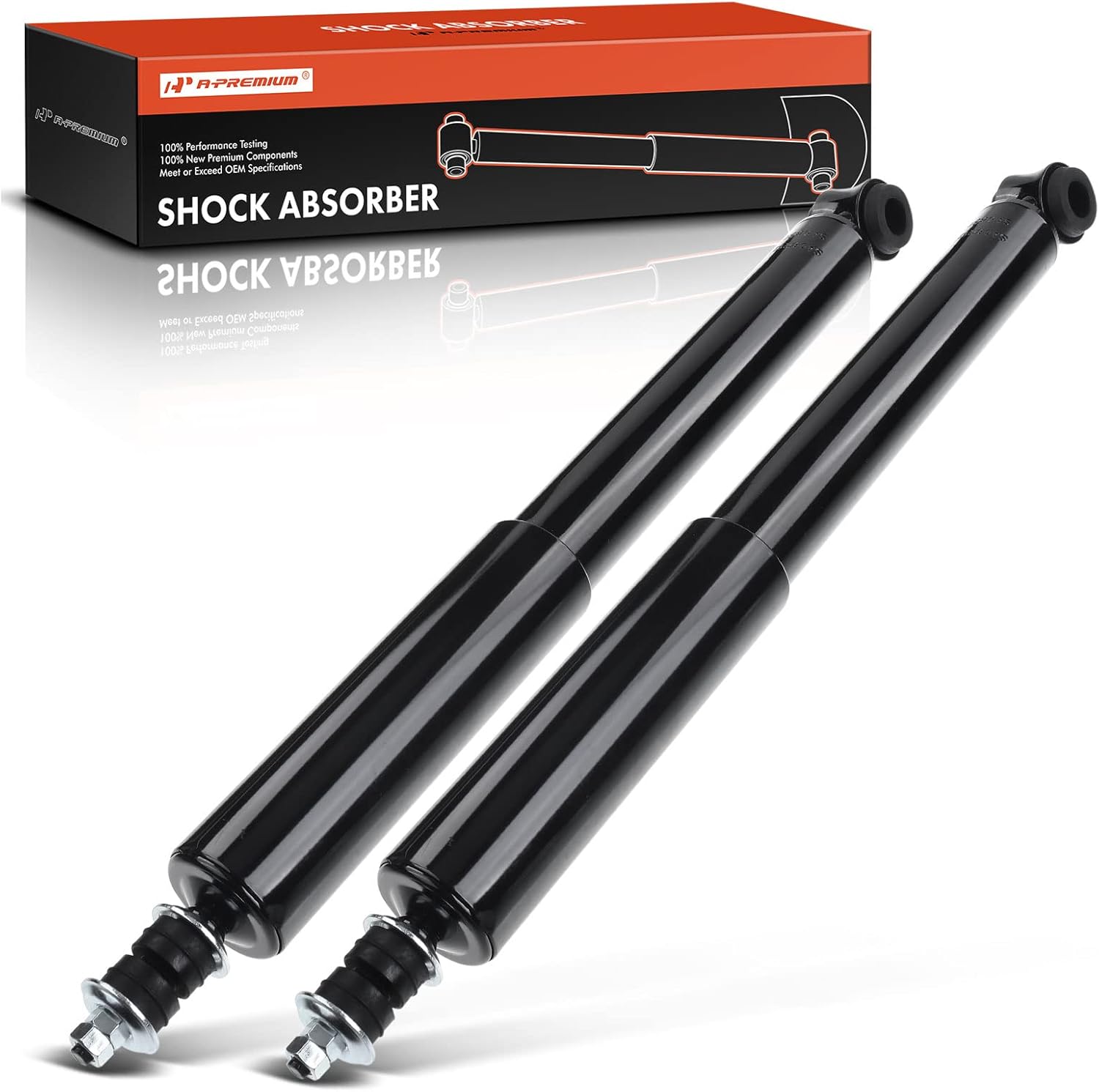 A-Premium Rear Pair (2) Struts Shock Absorber Compatible with Toyota 4Runner 1996 1997 1998 1999 2000 2001 2002, Driver and Passenger Side
