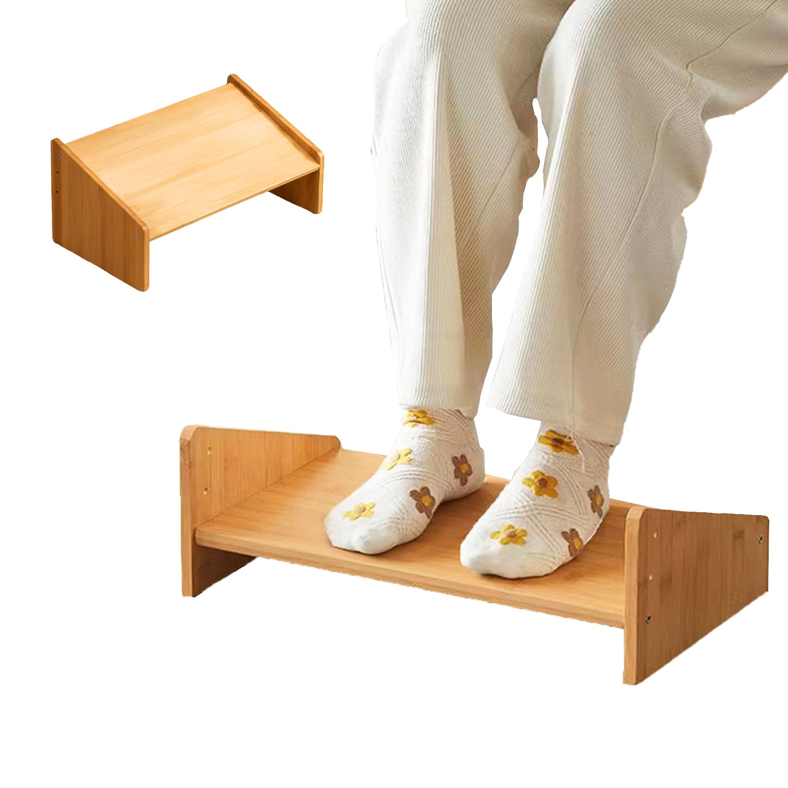 Poggiapiedi Ergonomico StrongTek - Altezza 10,2 Cm, Antiscivolo, Per Ufficio E Gaming - Foto 2