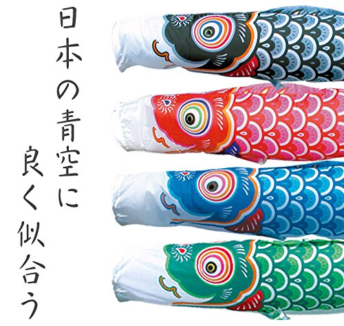 Amazon | こいのぼり 徳永鯉 鯉のぼり 単品 3m 友禅鯉 ポリエステル