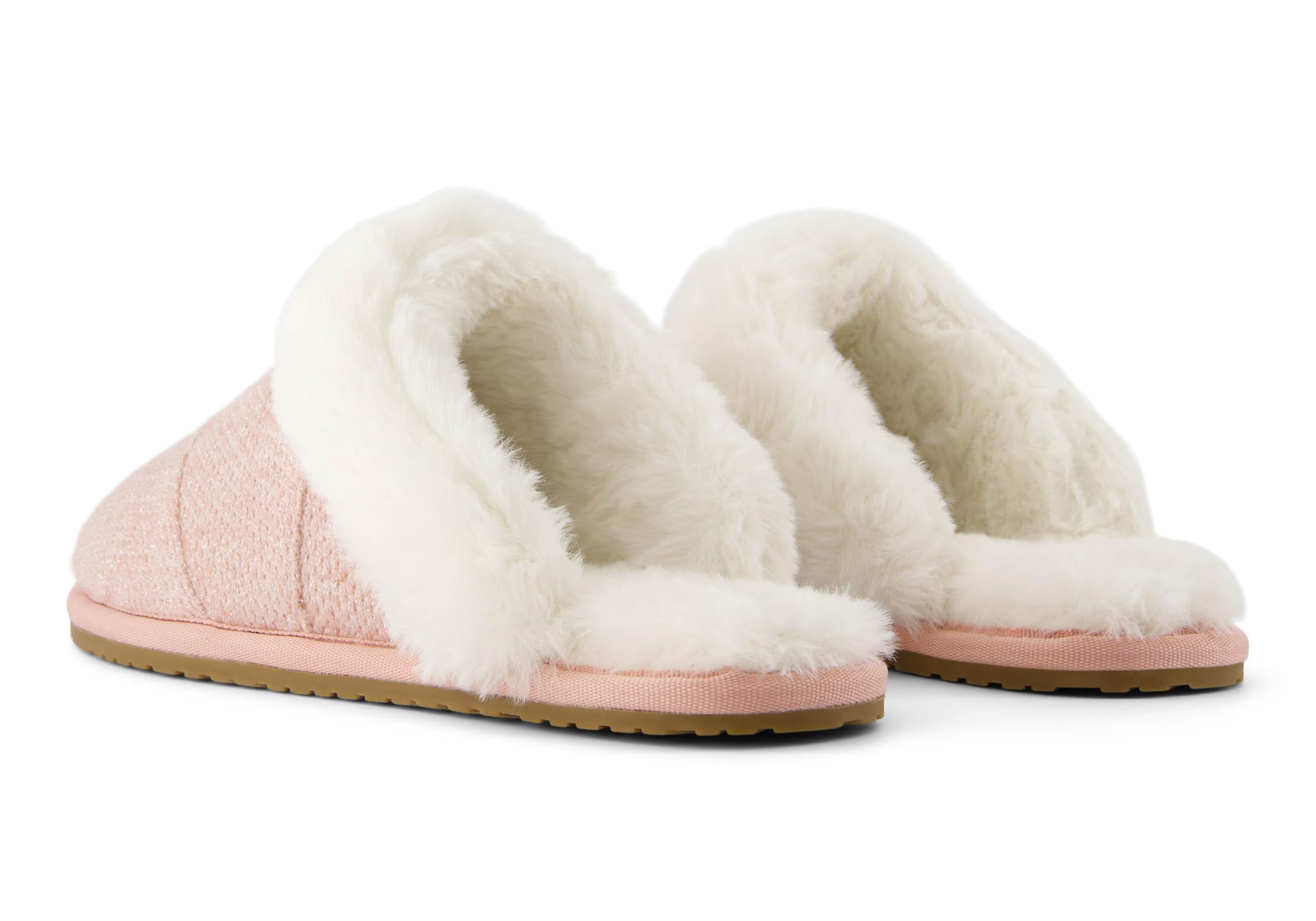 TOMS Damen Valerie Slipper, Glitzerndes Strickmuster im Vintage-Stil, 39 EU