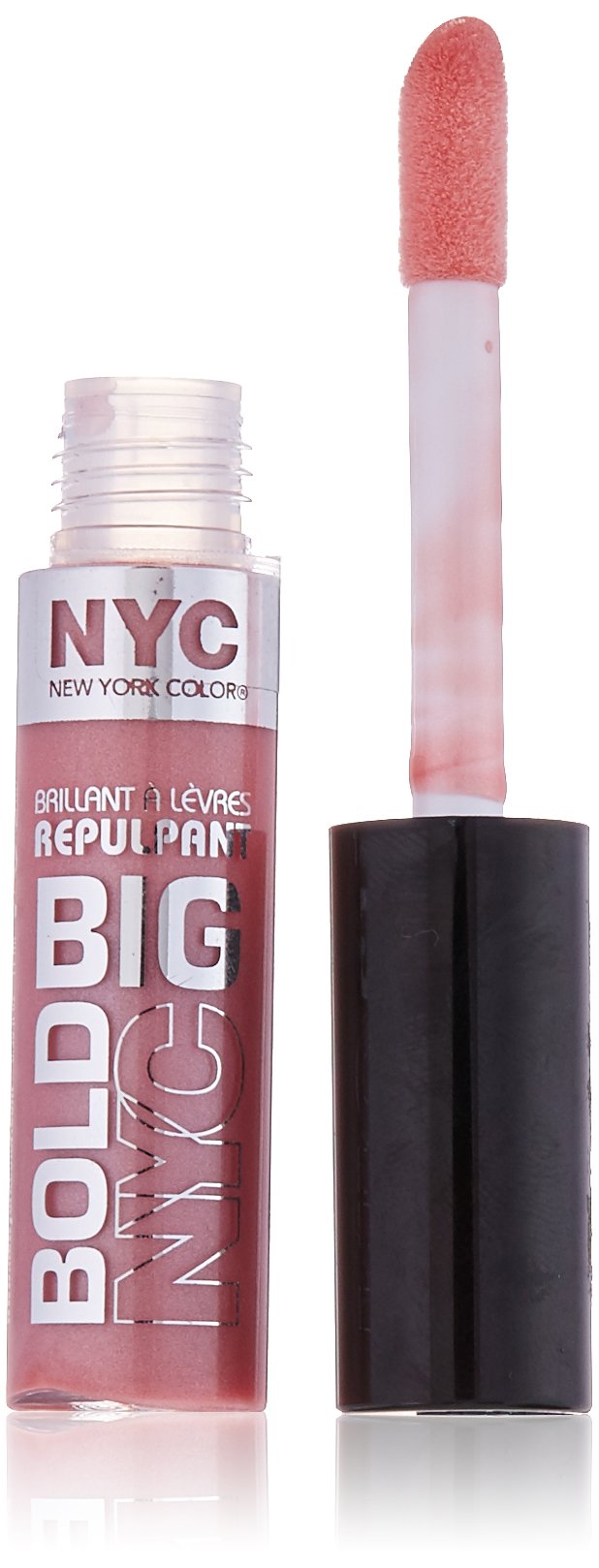 Amazon.com : N.Y.C. New York Color Big Bold Plumping and Shine Lip Gloss, Big  City Blush, 0.39 Fluid Ounce : Beauty & Personal Care