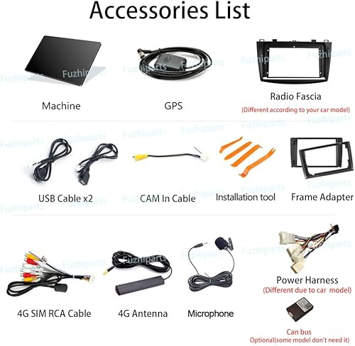 Miniatura 9 de 13.1" 2+32GB Android 12 para Nissan NAVARA NP300 2014 15 16 17 18 Radio estéreo de coche navegación GPS Carplay DSP AA 1920 * 1200