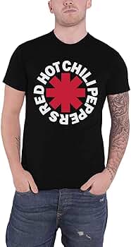 Amazon | Red Hot Chili Peppers T Shirt Classic Asterisk Band