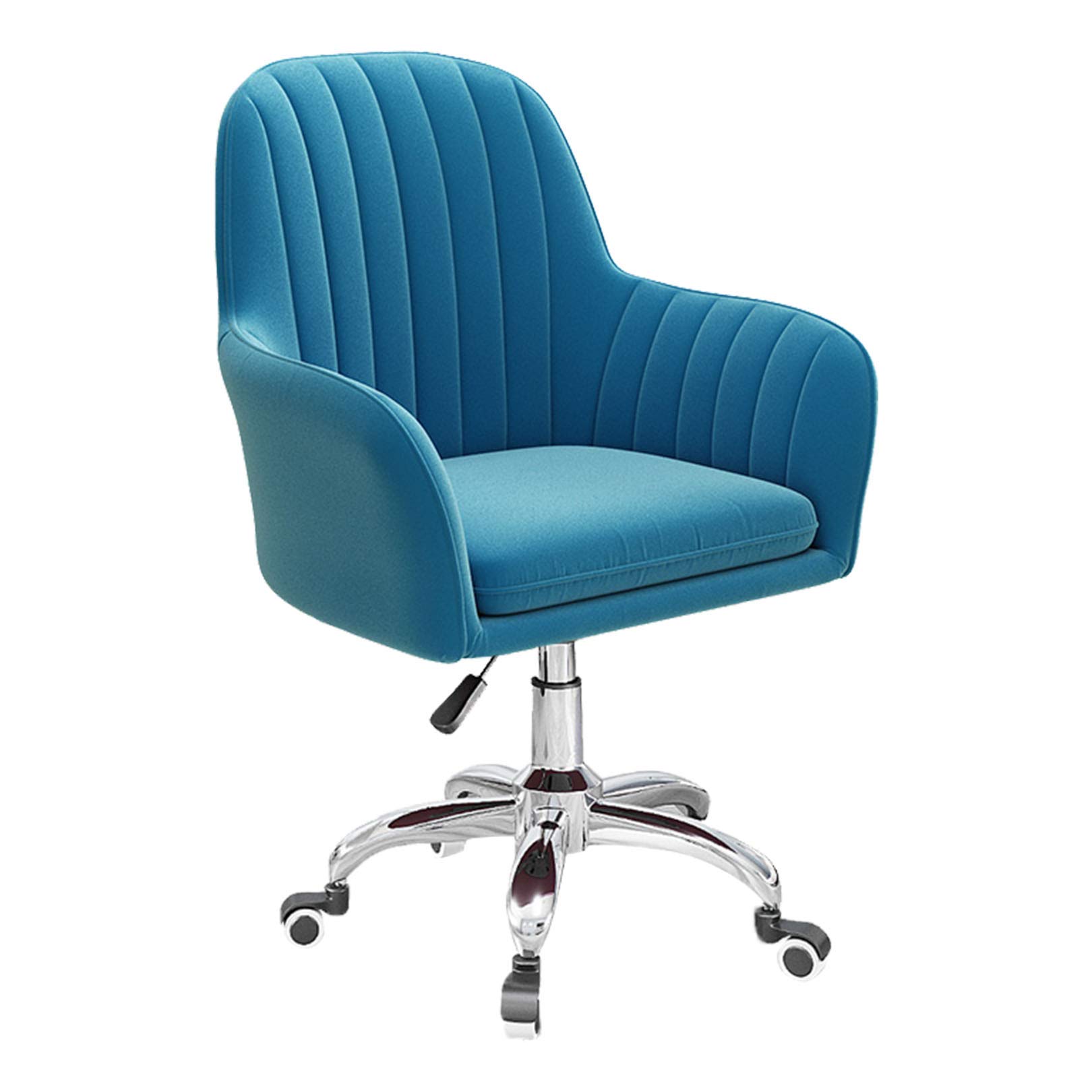 Chaise de bureau ergonomique velours confortable - Siège ordinateur maison