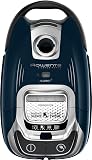 ROWENTA Silence Force Effitech Aspirateur avec Sac, Silencieux 57 DB(A), Basse consommation, Haute Filtration, Rayon d'action 12 m, Fabriqué en France RO7451EA, Bleu - 2