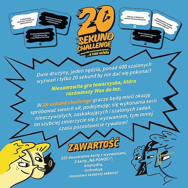 The Screwed 20 Sekund Challenge Polska Gra Planszowa Rodzinna Towarzyska Board Game Po Polsku Trefl - Image 4