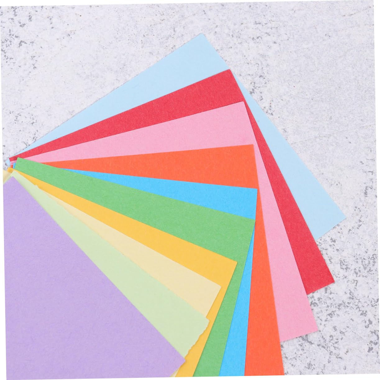 Origamipapier für Kinder Stück, Quadratisch, Bunt, Papier