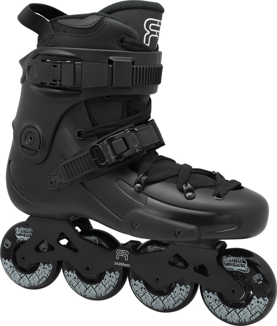 FR Skates FR1 80 Patines en línea 2025, color negro