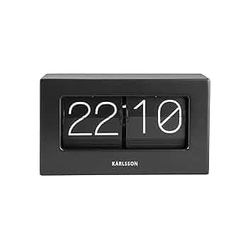 KARLSSON 80's オランダ デスククロック　置き時計　海外製 KARLSSON 80's オランダ デスククロック 置き時計 海外製 Amazon