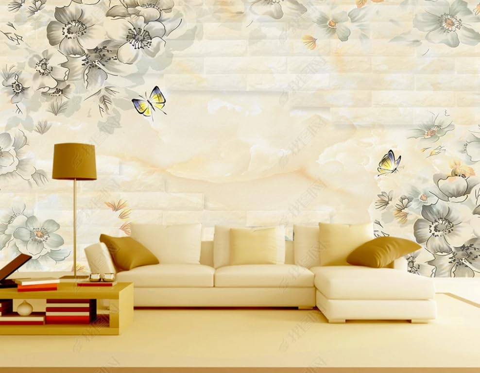 Rénover un mur abîmé avec ce papier peint intissé marbre