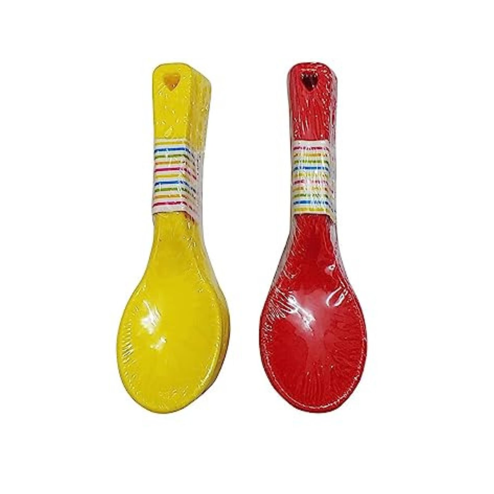 SBA PRIME Plastic Masala Spoon Set for Home Kitchen - 11cm Length - Small Measuring Spoons for Spices - Pack of 12 Pcs (Multicolor) 2