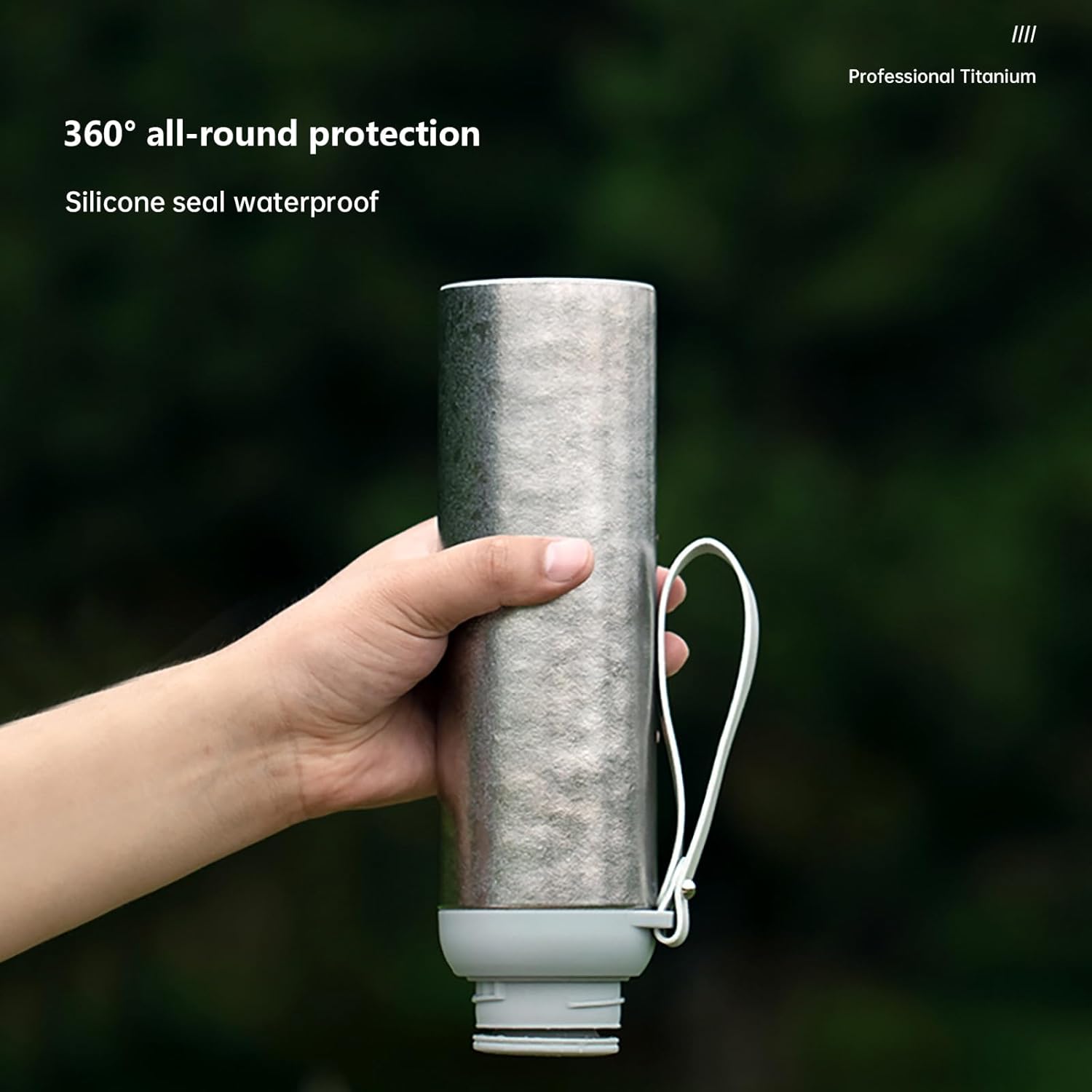 Titanium Water Bottle Sport Bottle 27oz/800ml Ultralight Leakproof for Outdoor Camping Hiking - Image 5