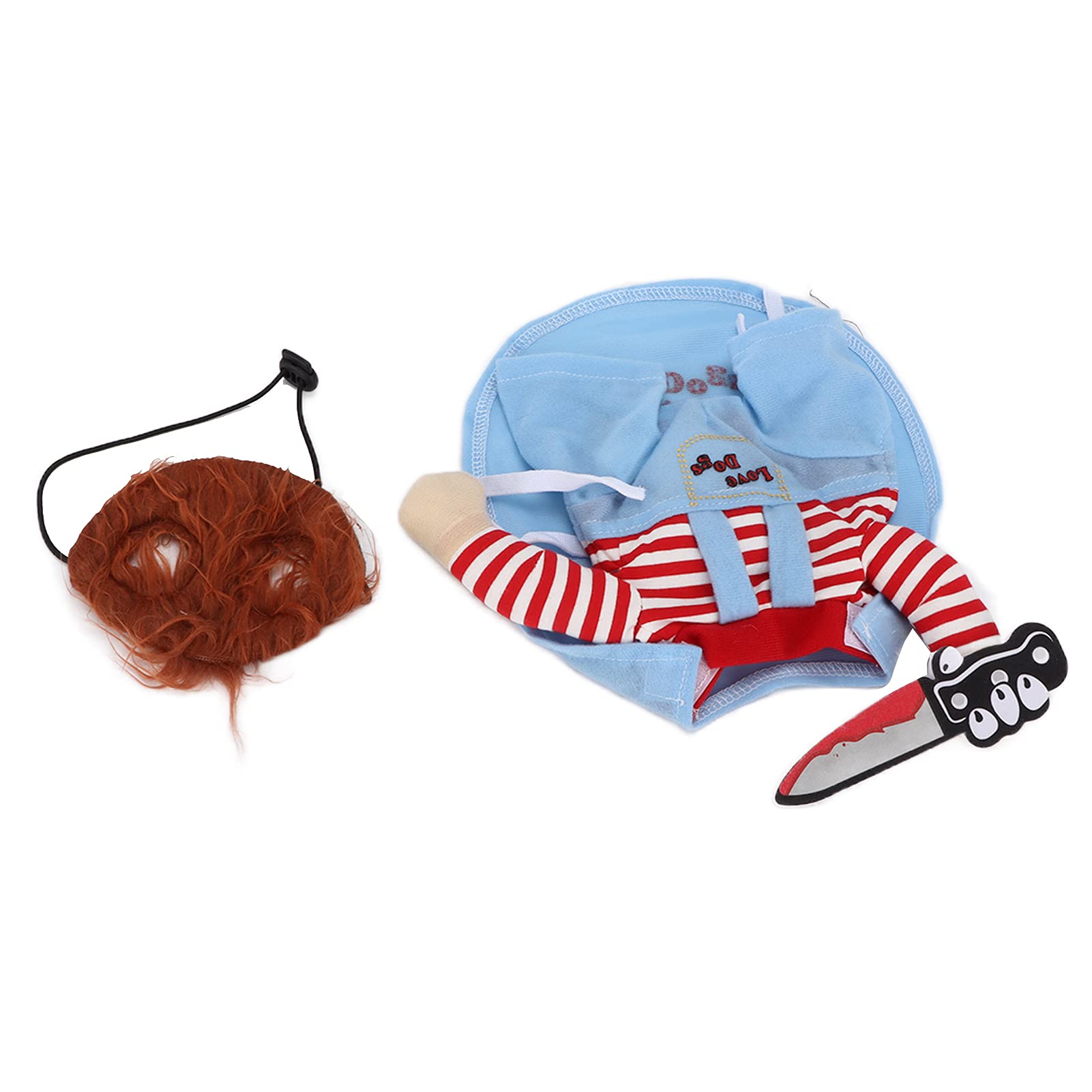 Novelty Dog Clothes, Attract Peoples Attention Soft Polyester Dog Cosplay Costume for Christmas for Party for Cosplay for Halloween(M) (B09KBGNJ5C) Amazon Price History, Amazon Price Tracker
