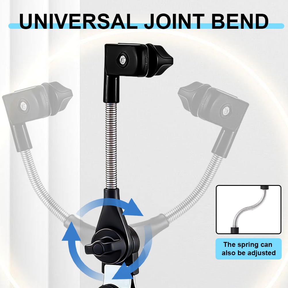 Soporte de paraguas ajustable para andador y cochecito, soporte universal para paraguas, accesorios para silla de ruedas, bicicleta, carrito de golf, silla de camping, silla de paseo, paraguas